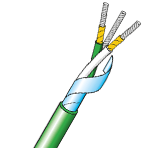 Cable de Termopar – Par Simple Resistente al Fuego aislado con MICA/XLPE LSF