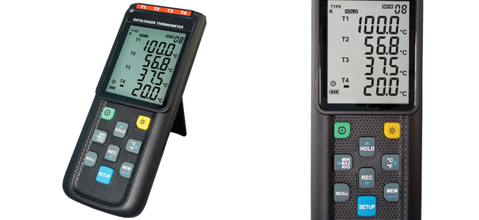 Indicador/Datalogger Portátil hasta 3 Canales con Comunicación USB y Software bajo Windows®